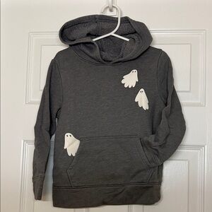 Catalina Dark Gray Hoodie with Ghost Designs